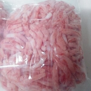 ひき肉の冷凍保存